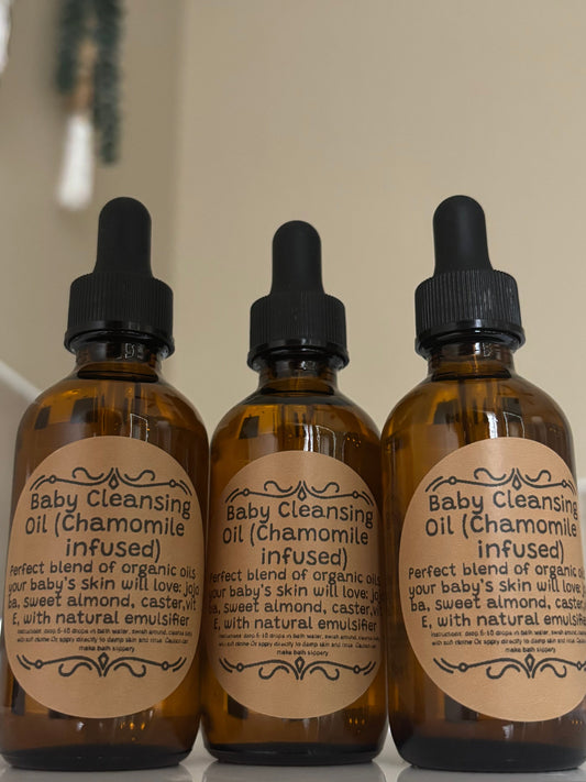 Baby Cleansing Oil (Chamomile infused)